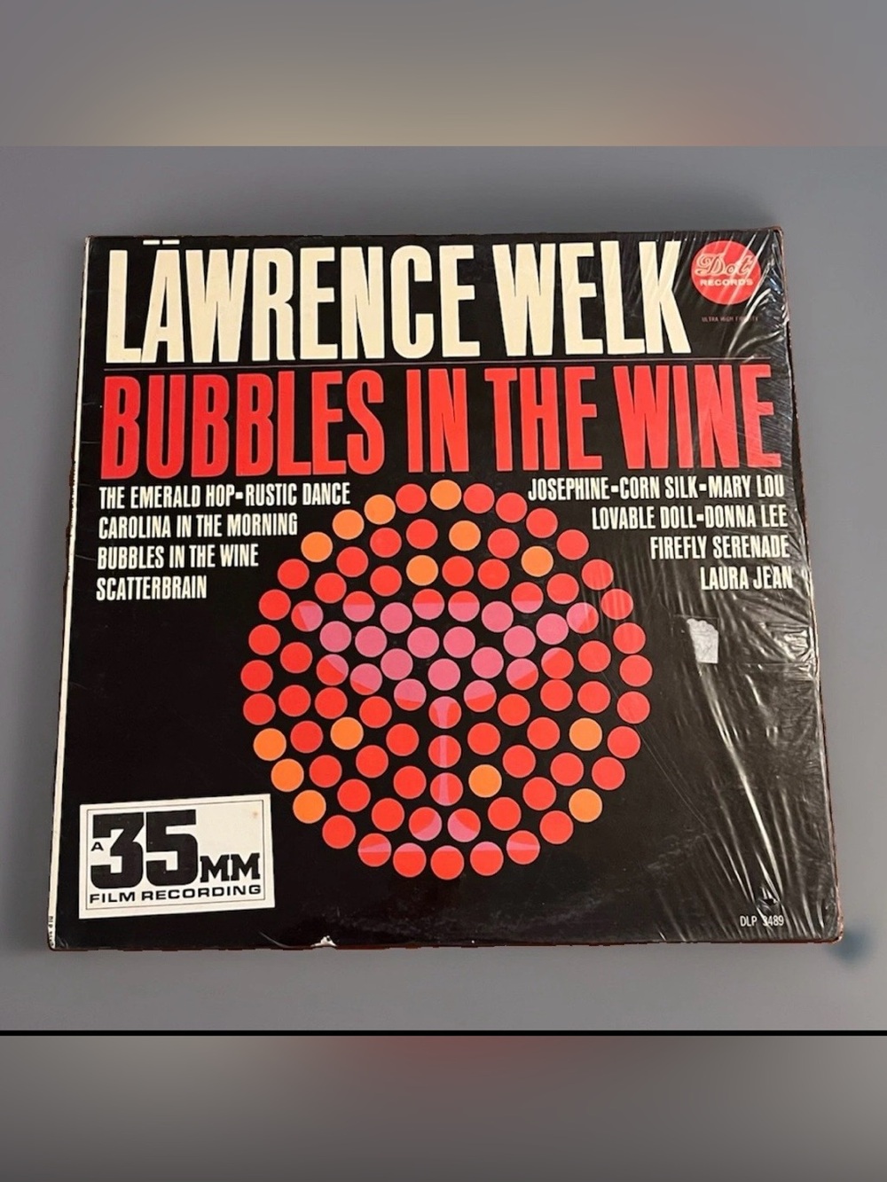 Lawrence Welk Bubbles in the Wine Vinyl Vintage 33 lp Stereophonic Pre-Owned